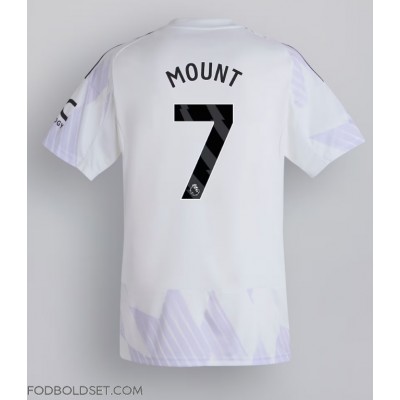 Manchester United Mason Mount #7 Udebanetrøje 2025-26 Kortærmet Manchester United Mason Mount #7 Udebanetrøje 2025-26 Kortærmet